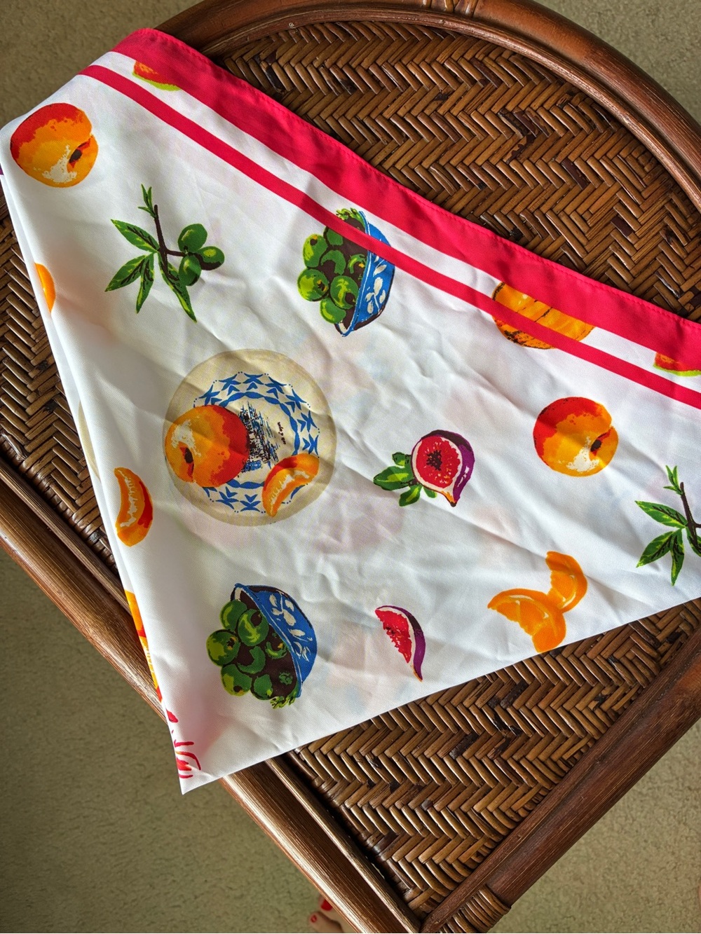 J. Crew Factory Floral Faux Silk Scarf